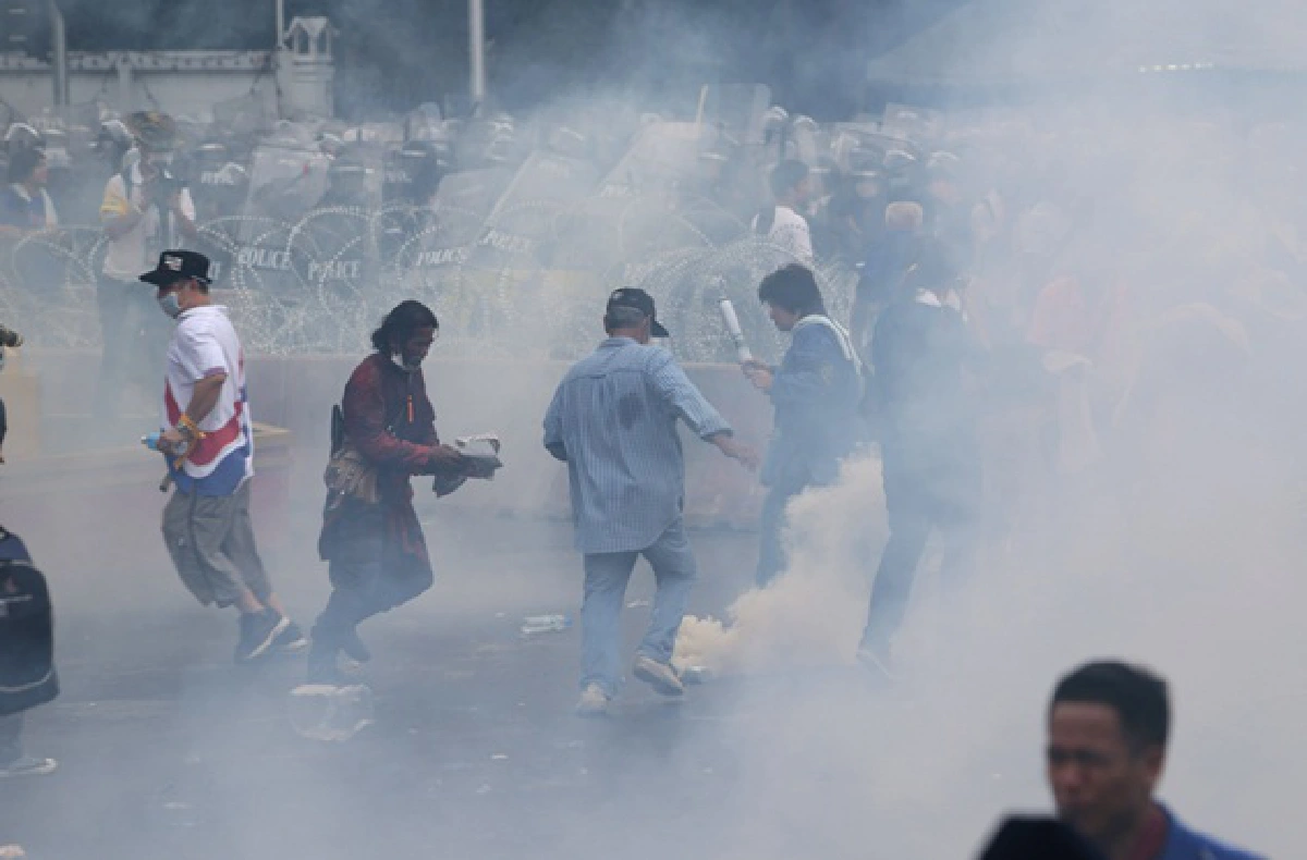 Rally ends early: "Dirty govt tactics", leaders complain (updated)