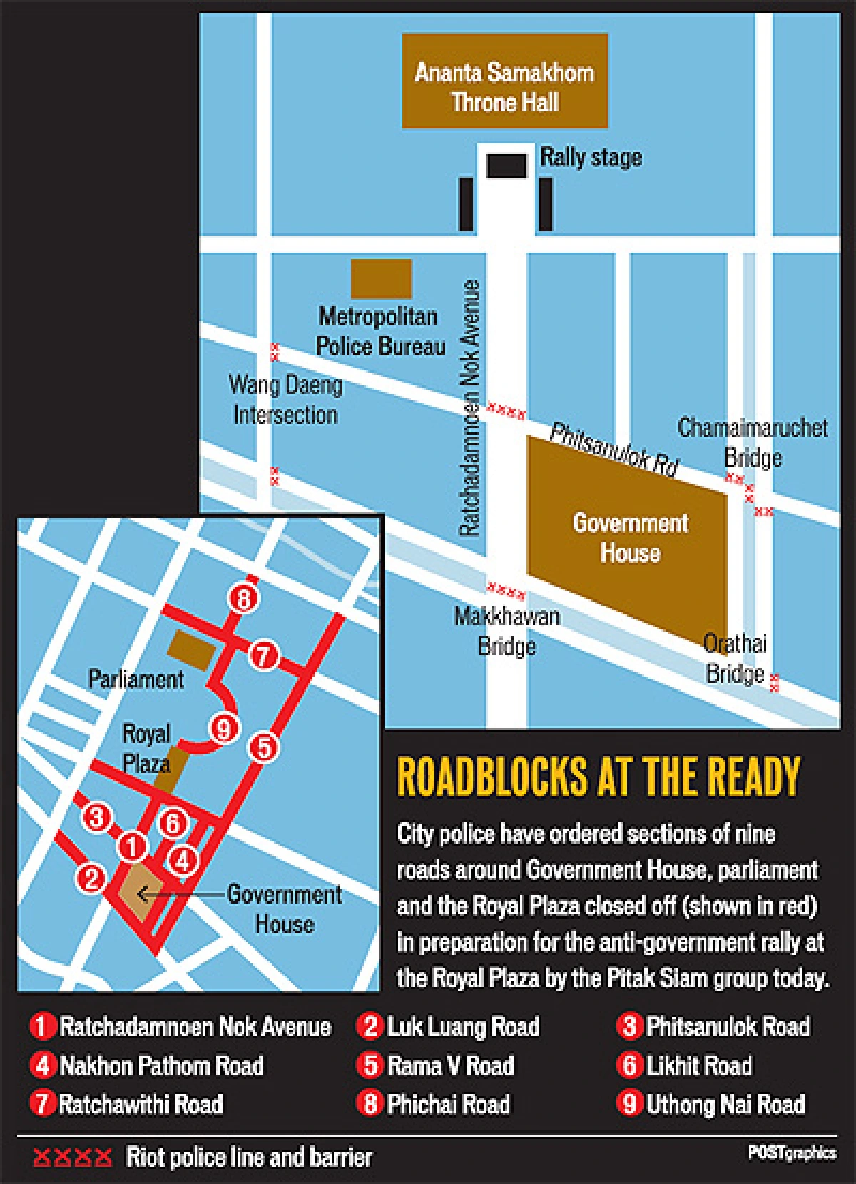 Rally ends early: "Dirty govt tactics", leaders complain (updated)
