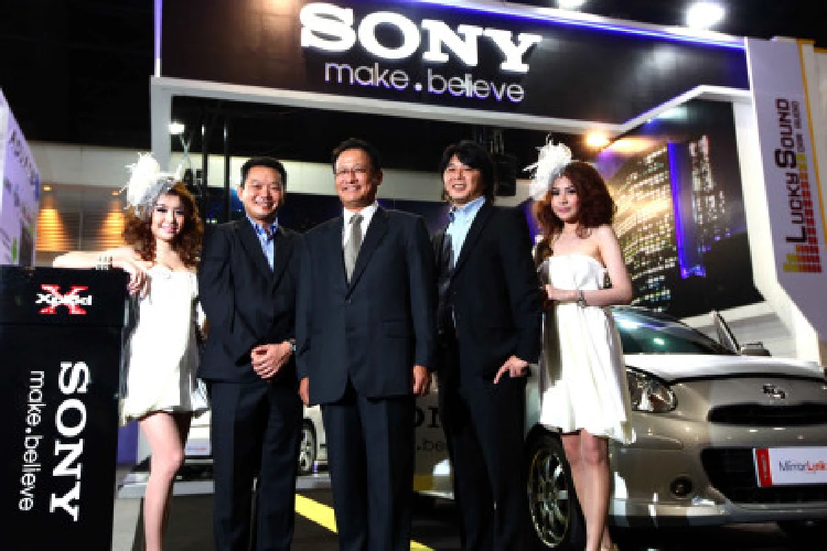 โซนี่โชว์นวัตกรรมเครื่องเสียงผ่านสมาร์ทโฟน