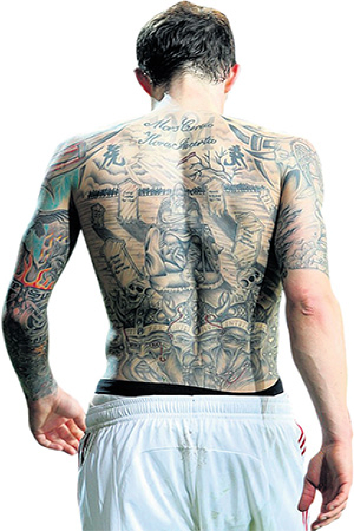 พ่อค้าแข้งบ้ารอยสัก