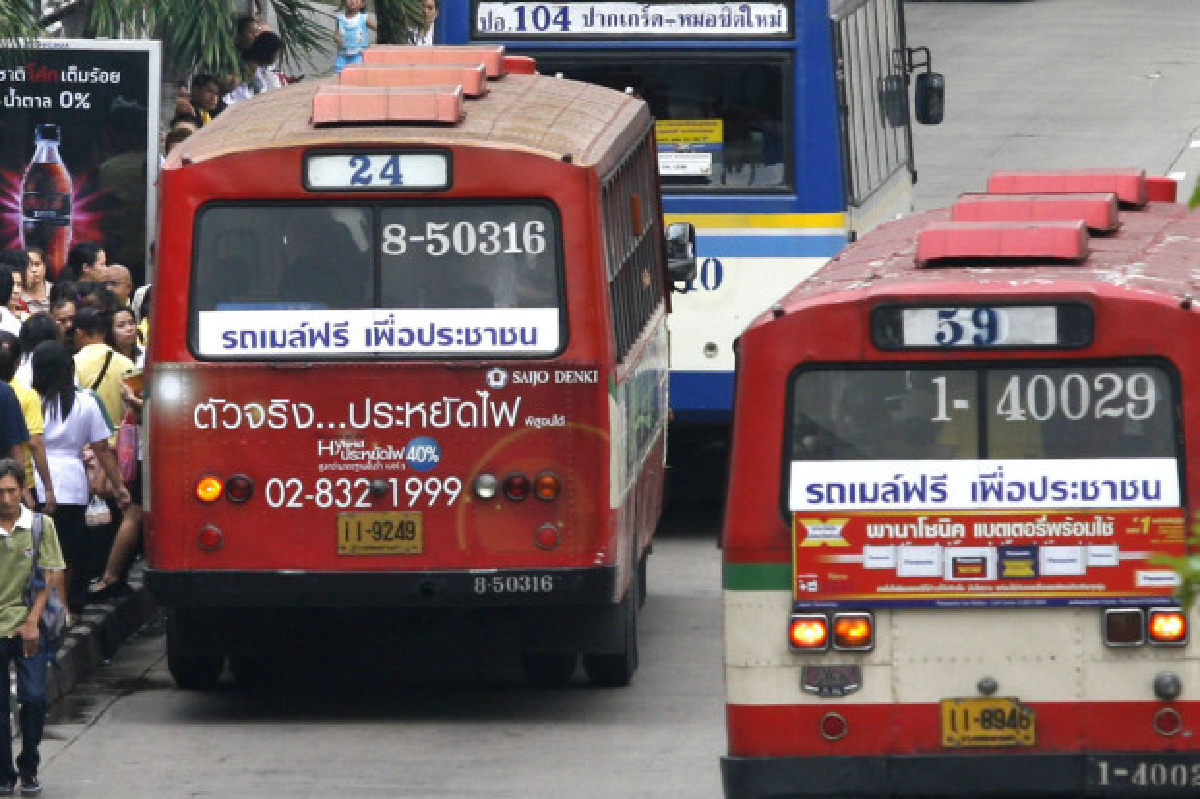 ขสมก.จัดรถเมล์ฟรี9เส้นทาง5ธ.ค.นี้ ขสมก.จัดรถเมล์ฟรี9เส้นทาง5ธ.ค.นี้