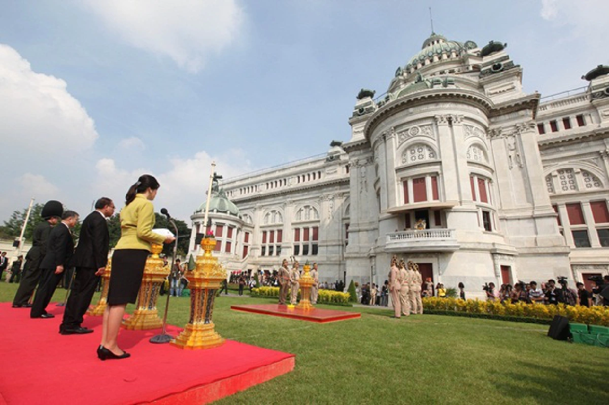 All ready for HM the King's birthday appearance