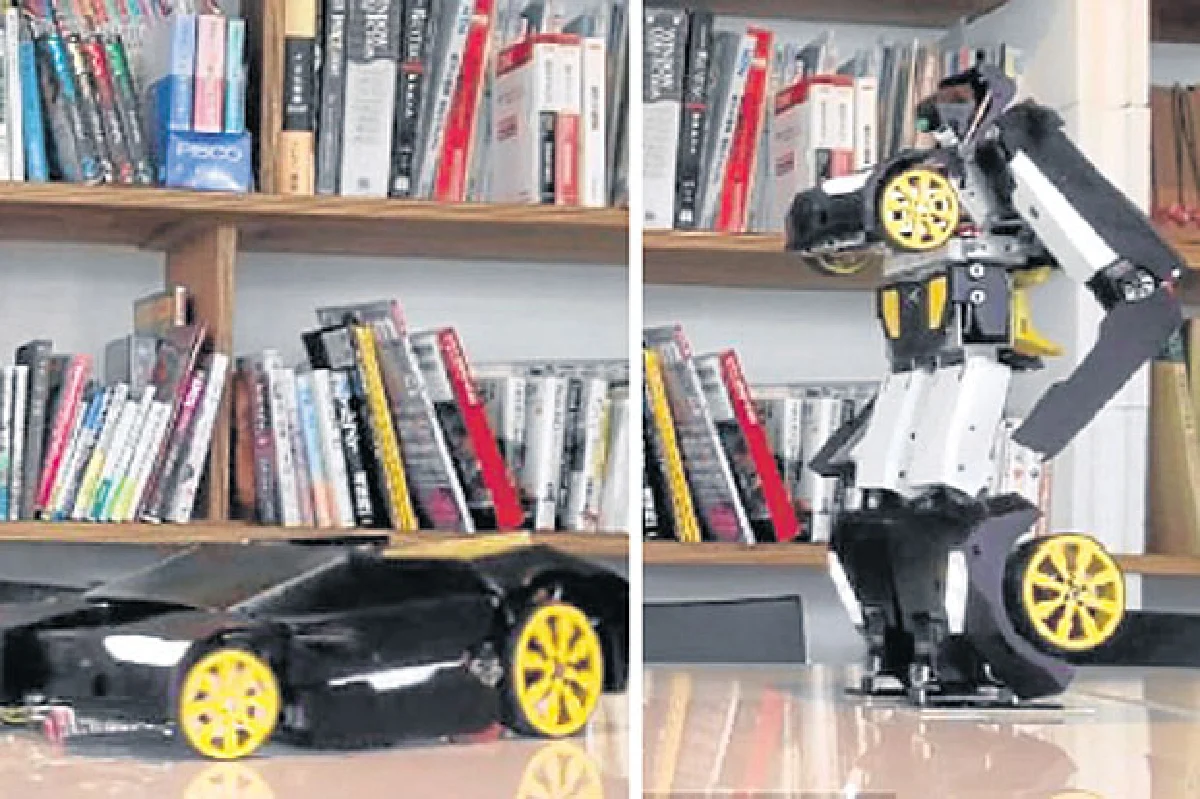 นักวิจัยญี่ปุ่นผุดของเล่นสุดล้ำหุ่นยนต์บังคับ‘แปลงร่าง’ได้