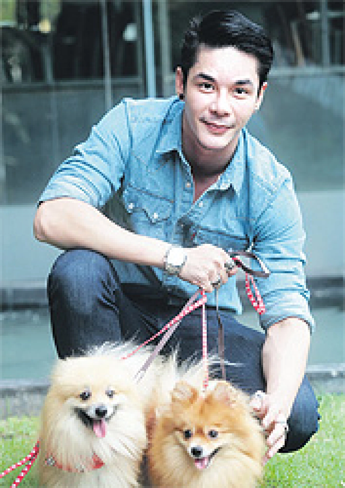 เจย์ จิรัฏฐ์ กับคู่รักหมาแห่งปี