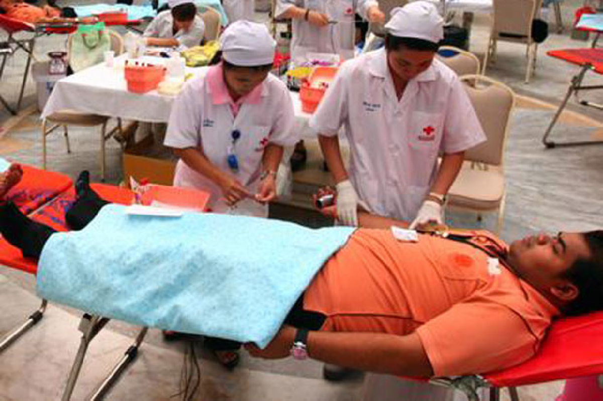 เชิญชวนร่วมบริจาคโลหิตรับมือหยุดยาวปีใหม่ เชิญชวนร่วมบริจาคโลหิตรับมือหยุดยาวปีใหม่