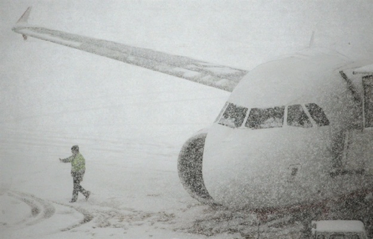 It's winter. For proof look to Europe
