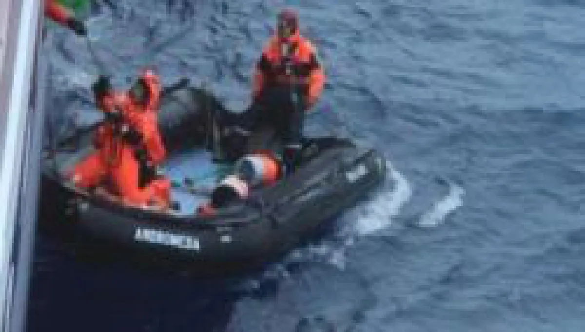 Cruiseship rescues sailor near Antarctica
