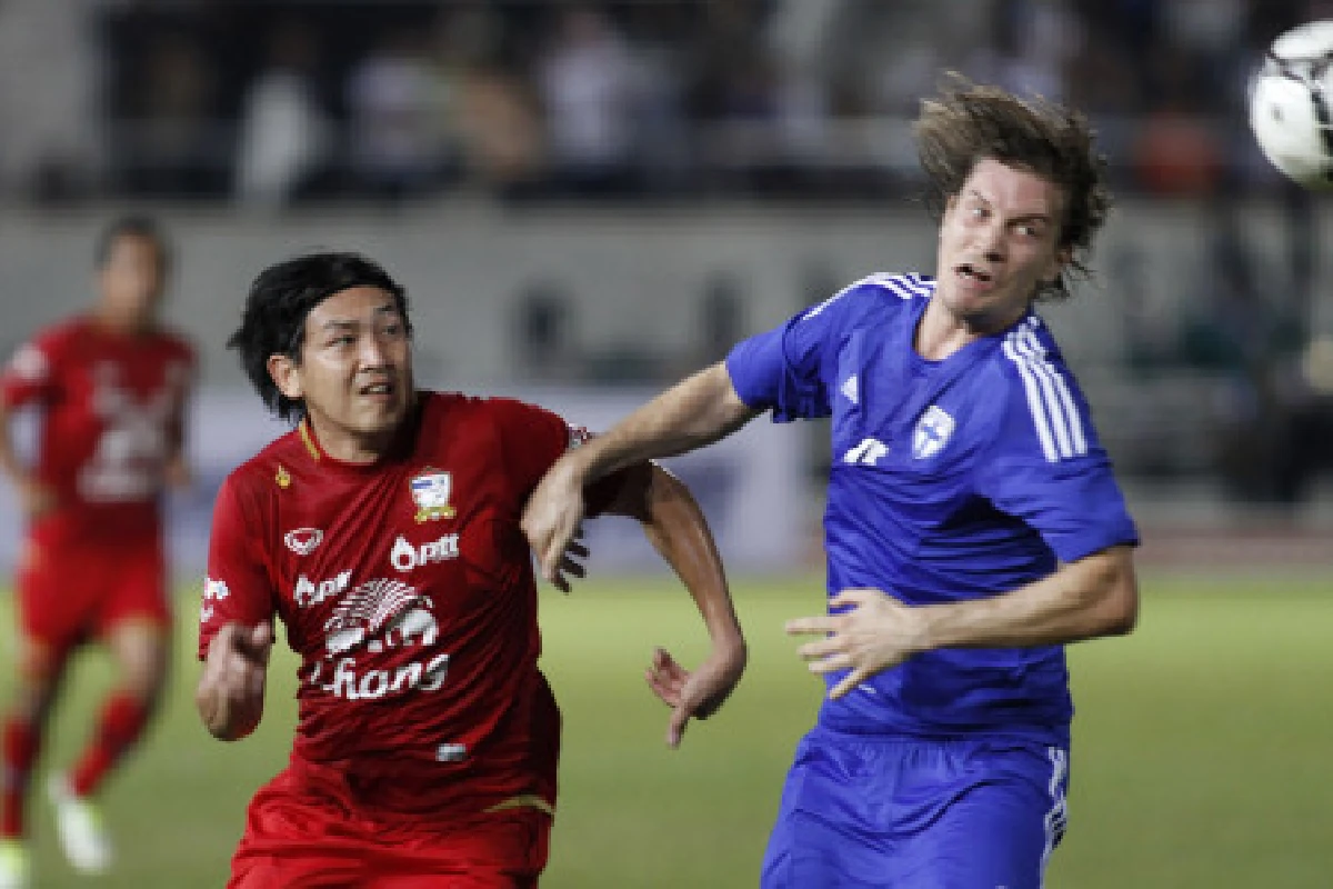 ไทยพ่ายฟินแลนด์1-3ชวดชิงคิงส์คัพ