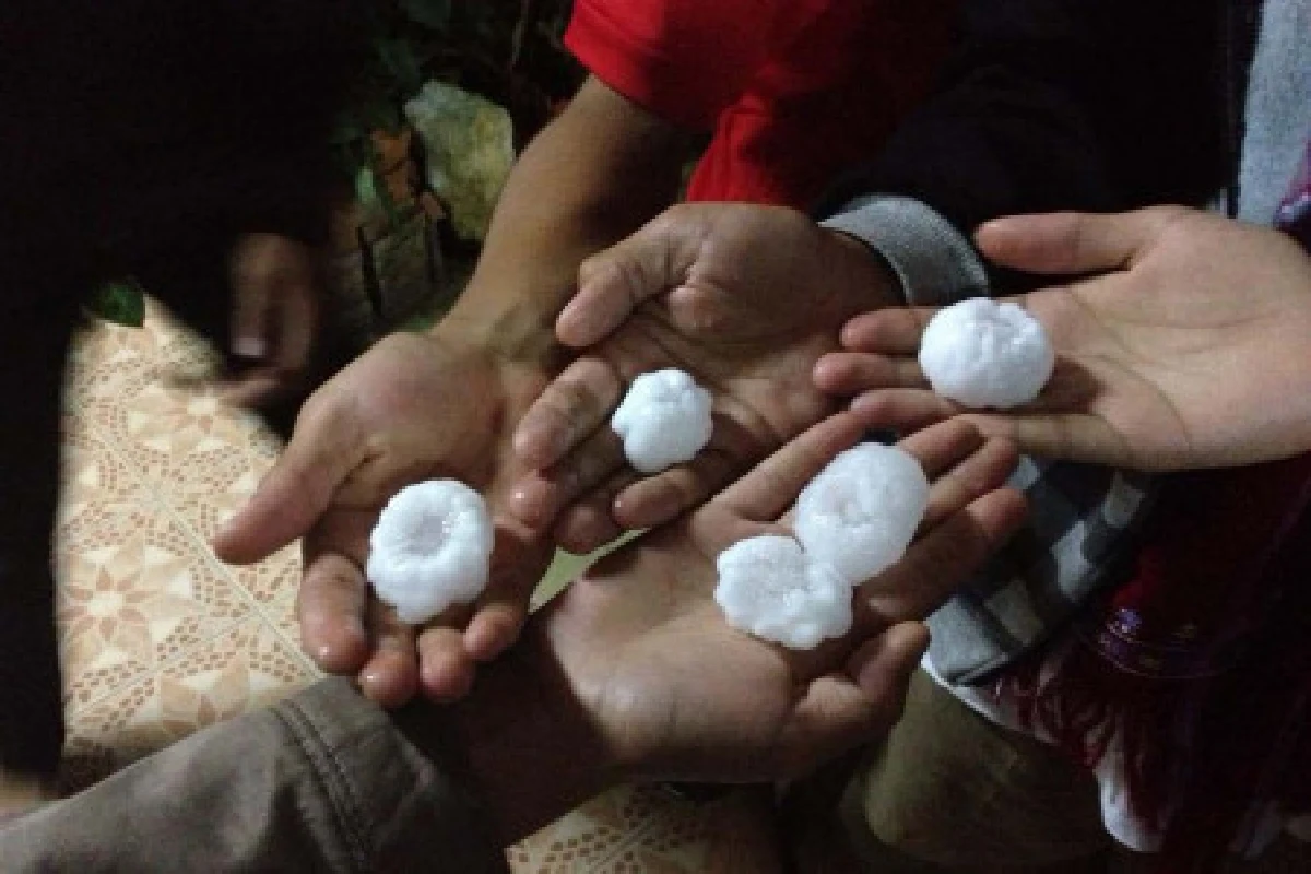 ลูกเห็บถล่มเหนือ!ลำปางหนักสุดรอบ80ปี