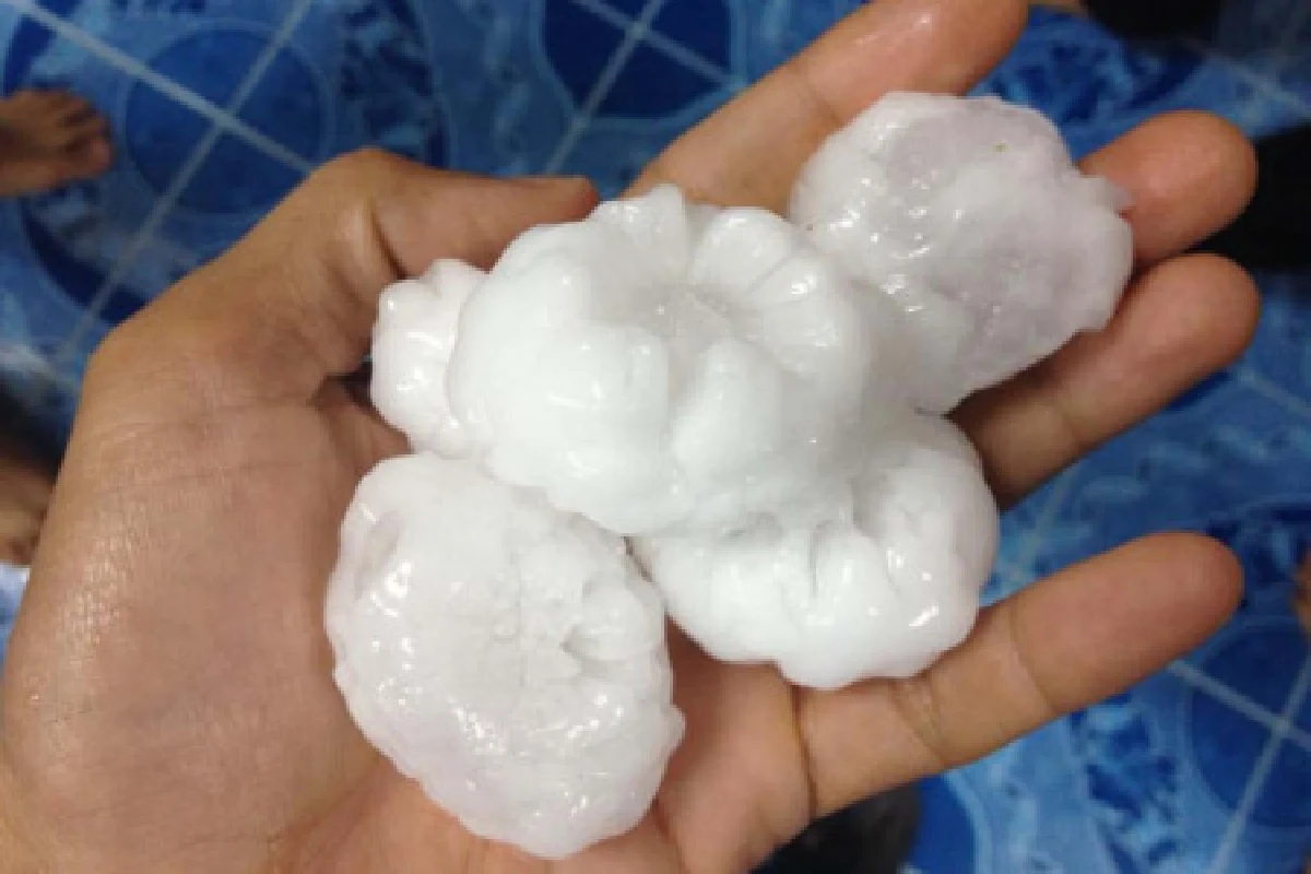 ลูกเห็บถล่มเหนือ!ลำปางหนักสุดรอบ80ปี