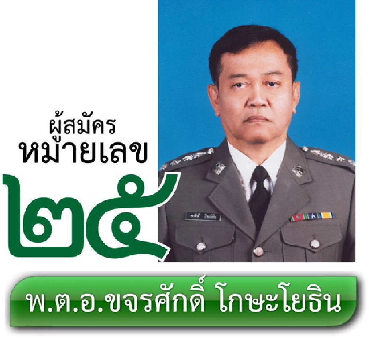 รายชื่อผู้สมัครรับเลือกตั้งผู้ว่าราชการกรุงเทพมหานคร