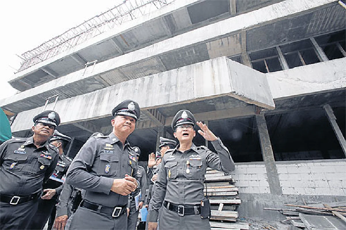 Police station mess not our fault, says company