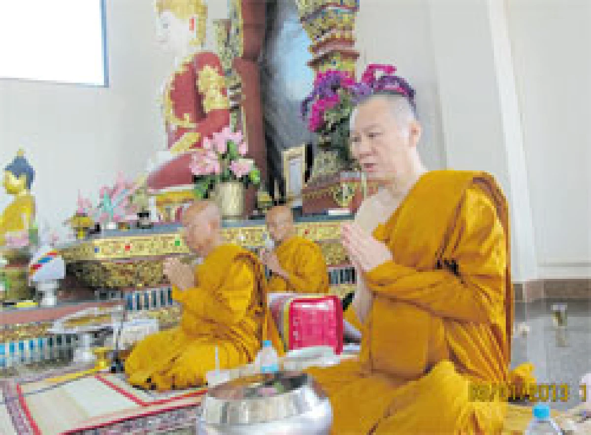 หลวงพ่อจิ๋วและพระพายัพ เขมคุโณ ชินวัตร แสดงธรรมคู่กัน