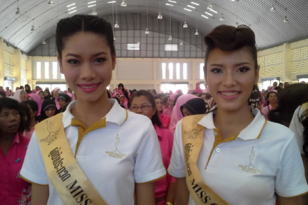 สาวมิสแกรนด์ไทยแลนด์ร่วมงานที่ปัตตานี