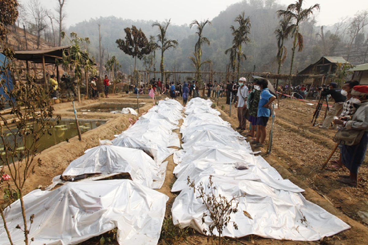 Refugee camp fire cause still in dispute