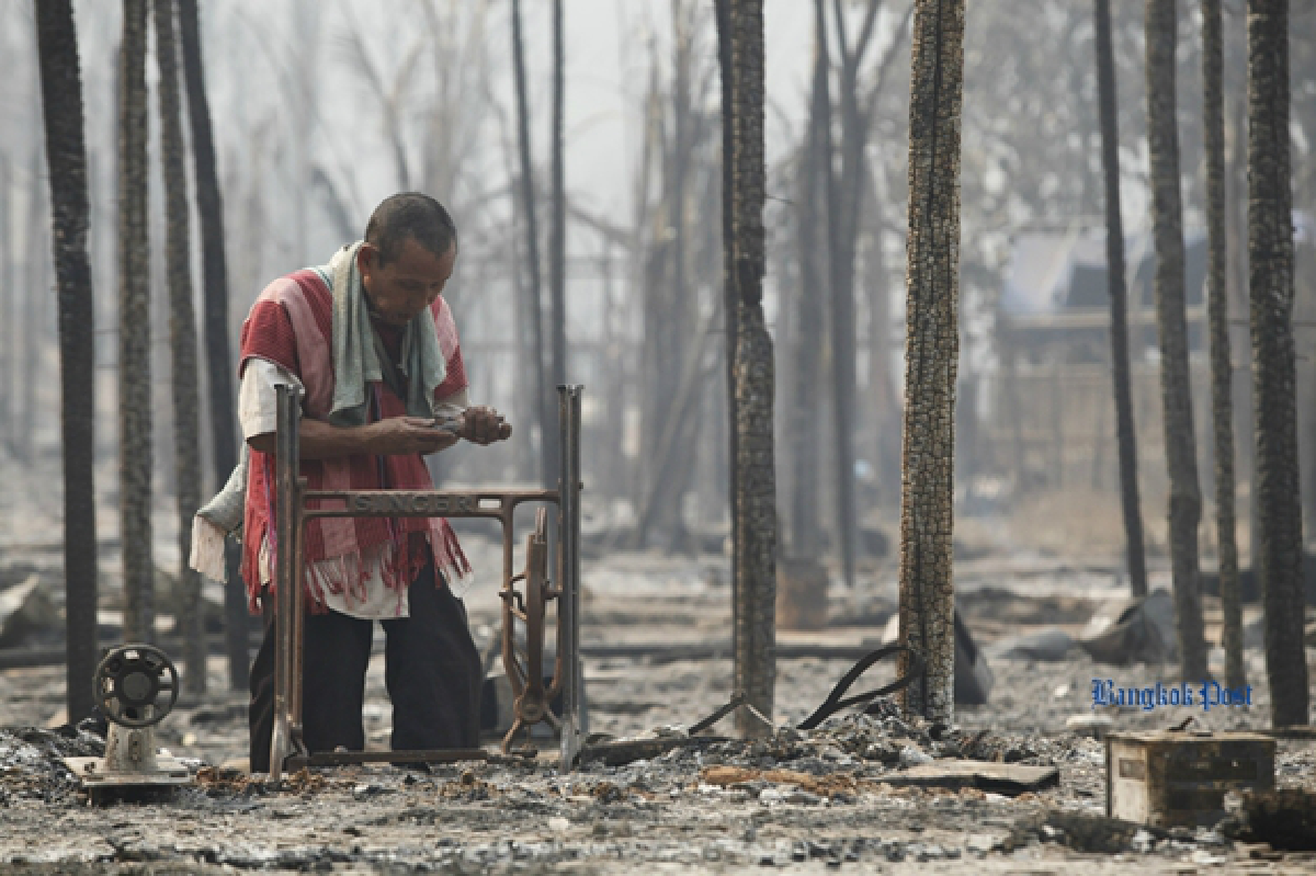 Policeman: Camp blaze not an accident