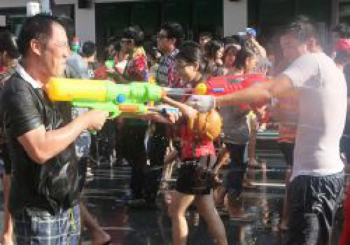 Water festival more important than water shortage