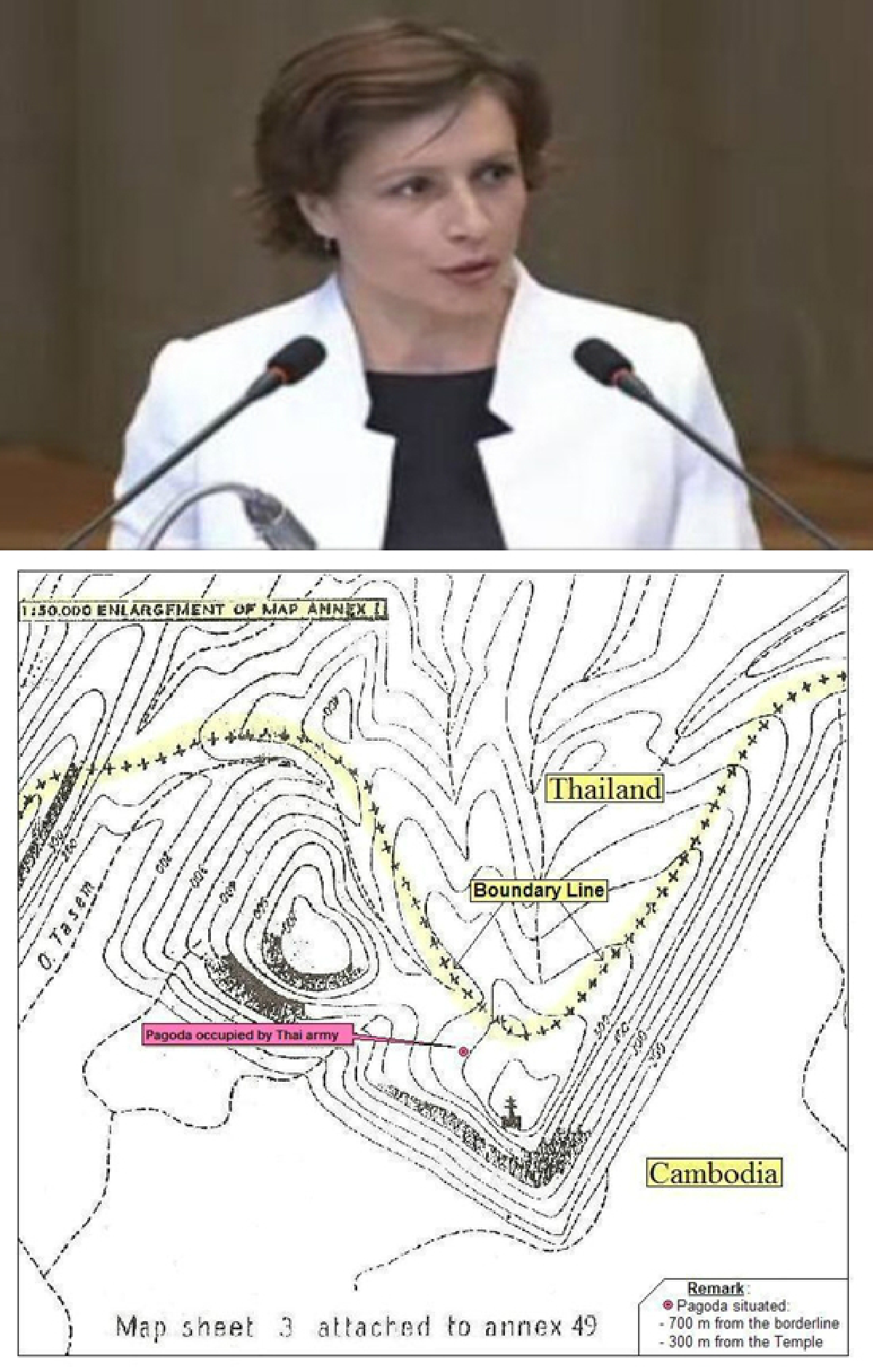 Thailand gives tough ICJ response to Cambodia?s ?fake? map.