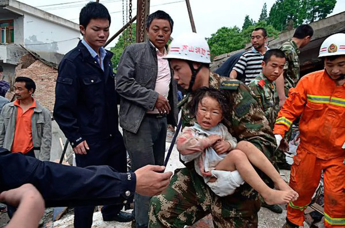 King 'saddened' by deaths in Sichuan quake