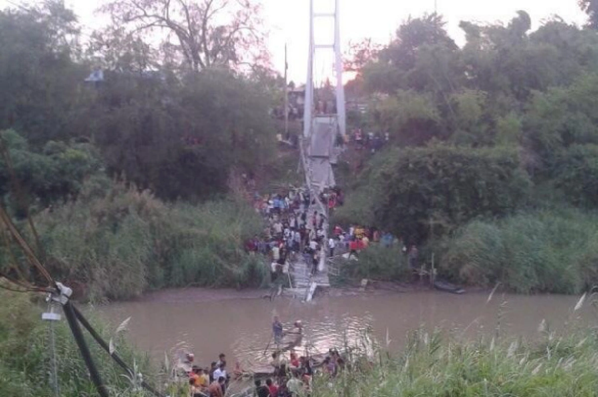 สะพานข้ามแม่น้ำป่าสักช่วงอยุธยาถล่มดับ5