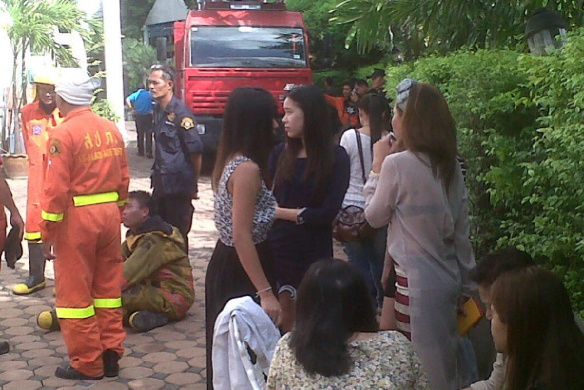 ไฟไหม้โรงแรมในซ.พหลฯ26หลังตึกช้าง