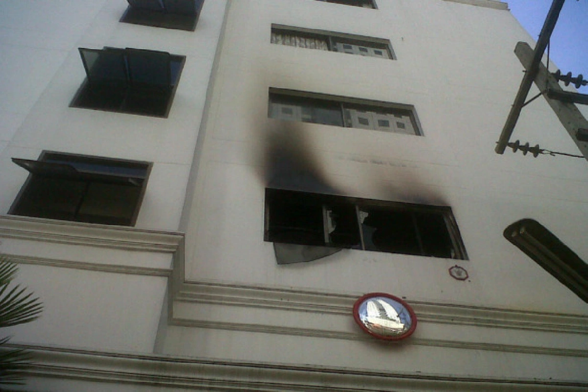 ไฟไหม้โรงแรมในซ.พหลฯ26หลังตึกช้าง