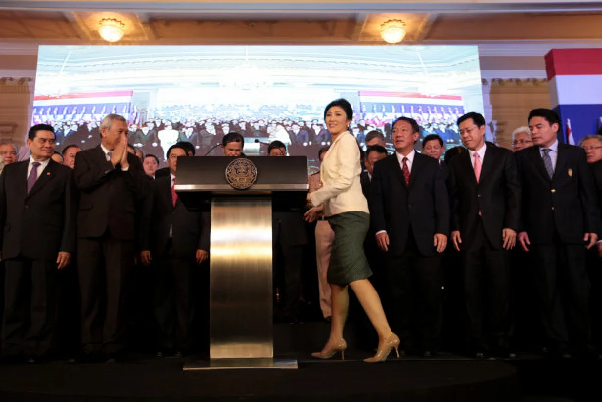 ปูนำครม.ประกาศเจตนารมณ์ต้านโกง