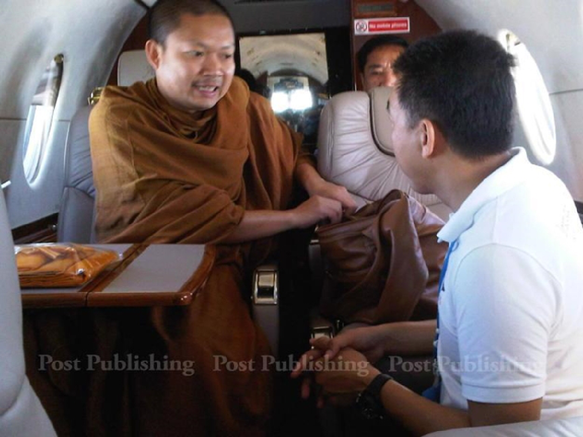 Pilot reveals monk's scandalous life