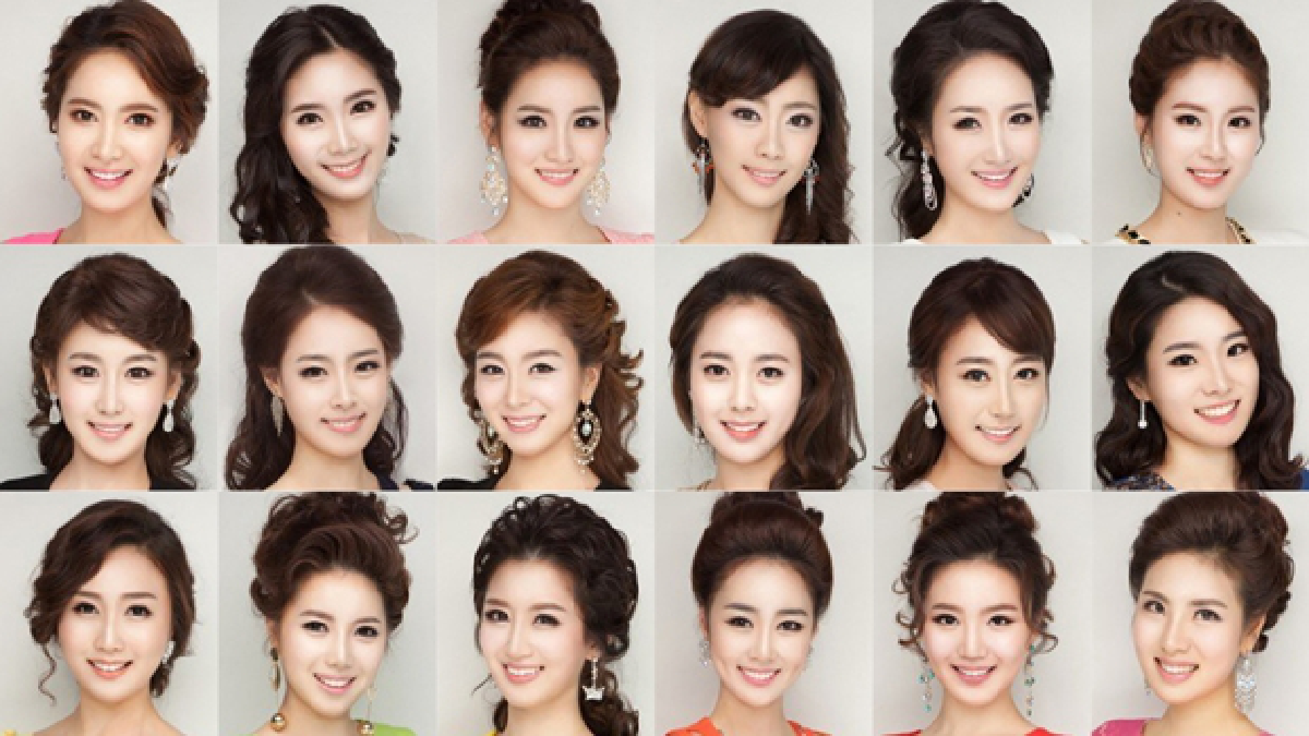 Korean beauty contestants: Not so look-alike afterall