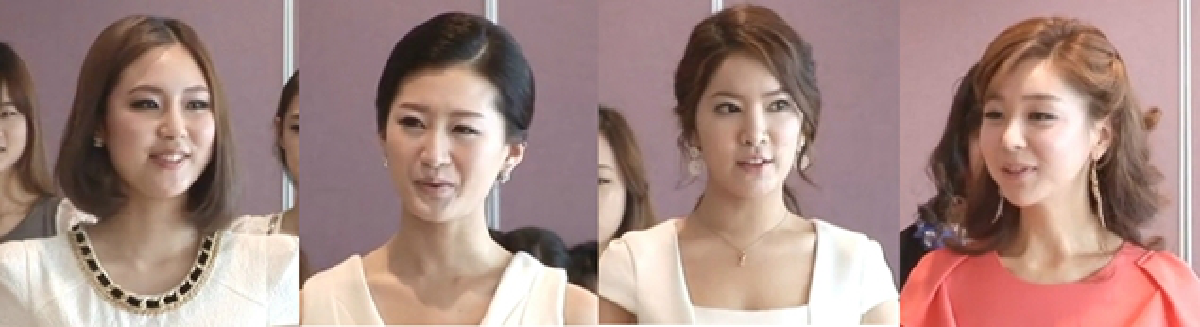 Korean beauty contestants: Not so look-alike afterall