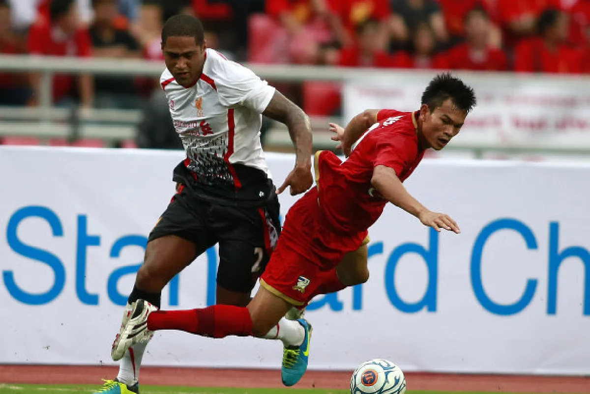 ลิเวอร์พูลชนะทีมชาติไทย3-0บอลนัดพิเศษ