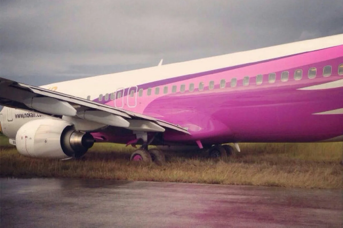 เครื่องนกแอร์ไถลรันเวย์ตรังผู้โดยสารปลอดภัย