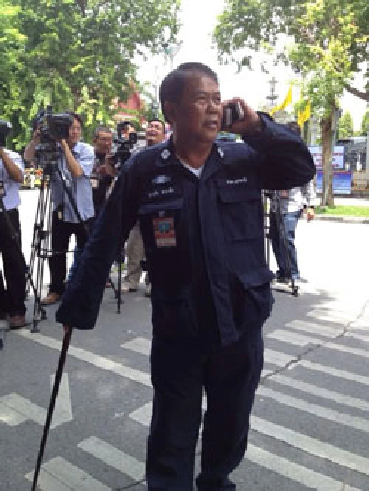 ว่อนเน็ต!ภาพ"ขวัญชัย"แต่งชุดตำรวจ
