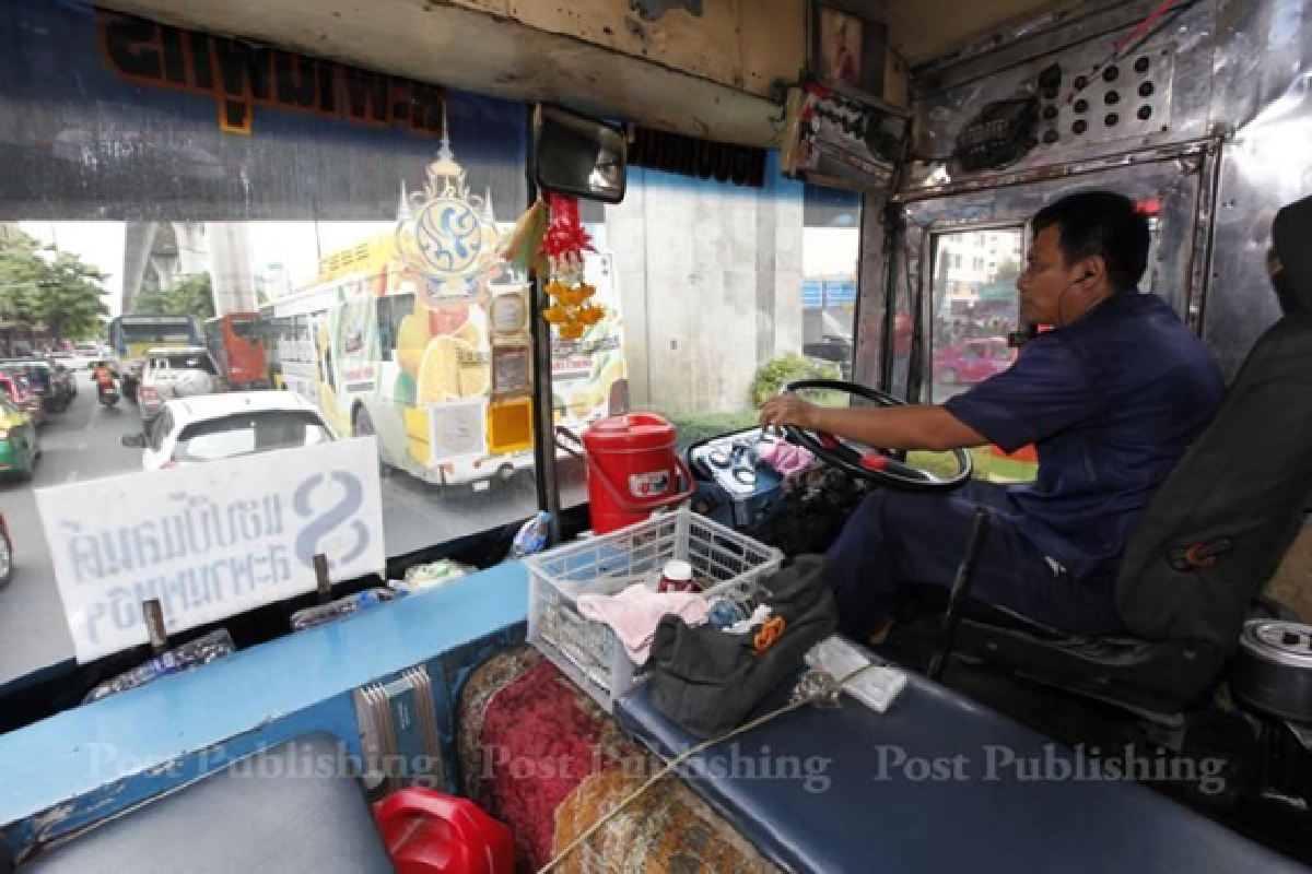 Bangkok's "worst" bus line: not THAT bad