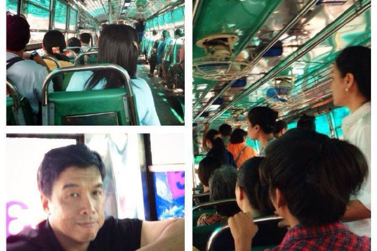 "ชัชชาติ"ซุ่มตรวจสาย8เผยบริการดีขึ้น "ชัชชาติ"ซุ่มตรวจสาย8เผยบริการดีขึ้น