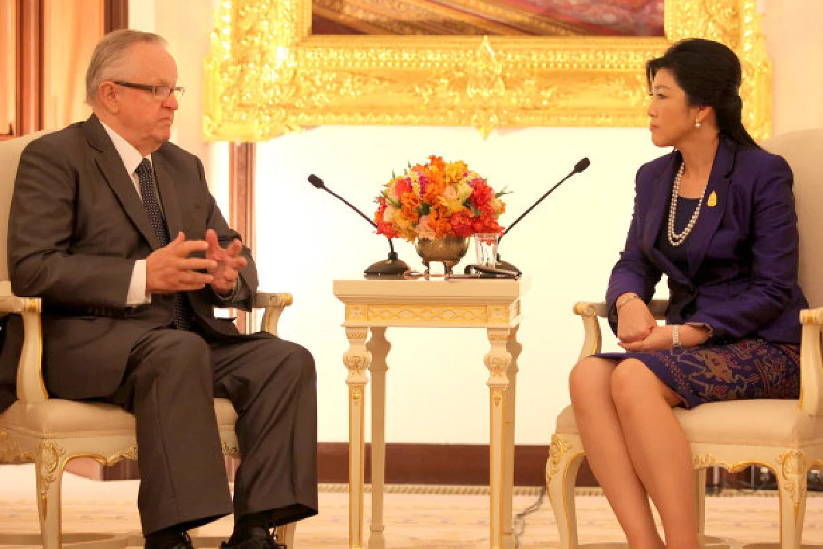 "ปู"ขอบคุณอดีตปธน.ฟินแลนด์ร่วมปาฐกถา