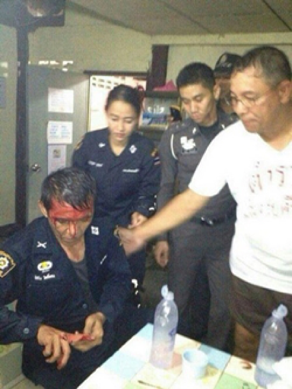 Rubber protest turns violent
