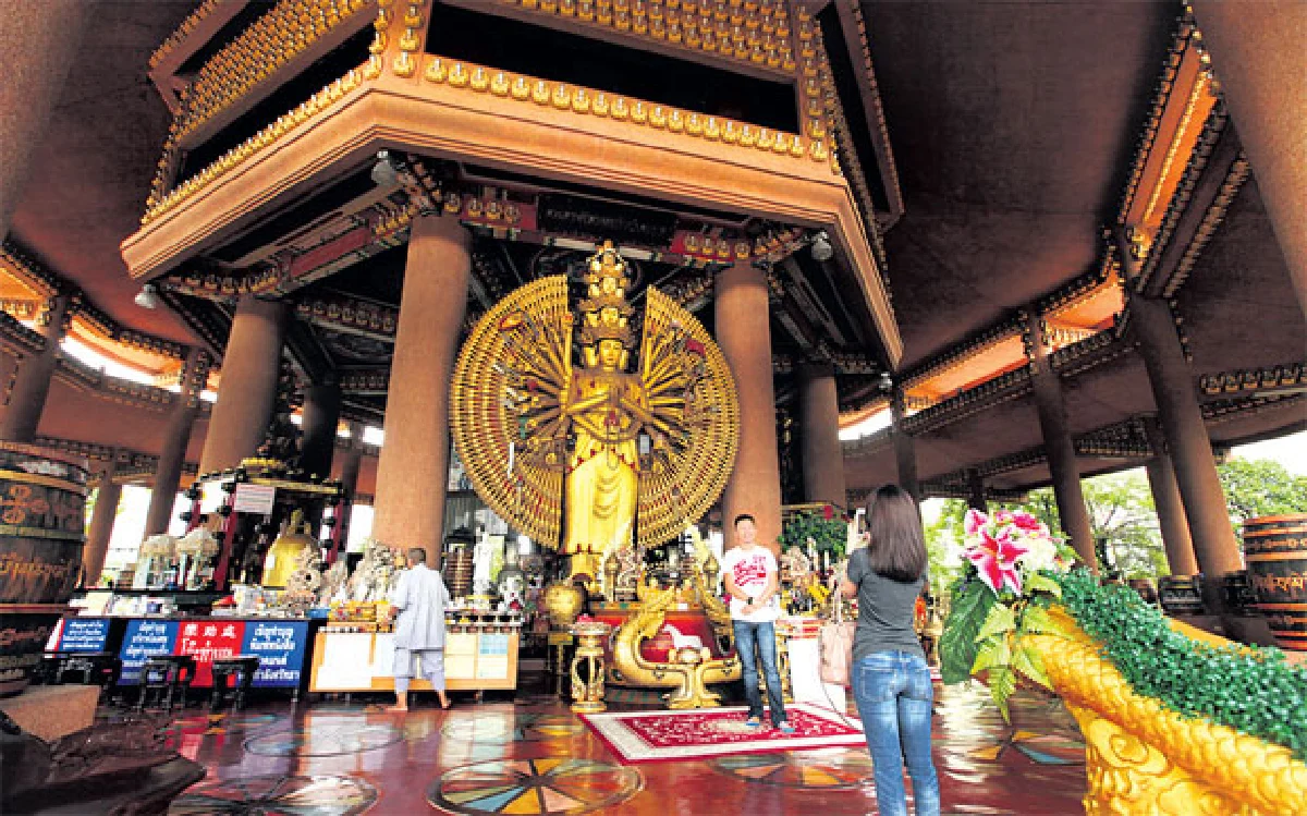 ตำหนักเจ้าแม่กวนอิม ศรัทธาแห่งความรัก