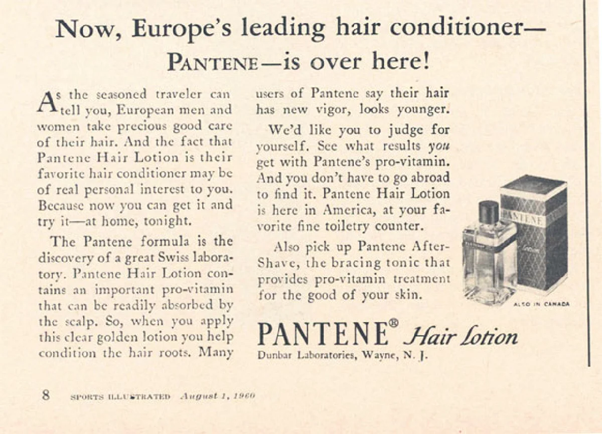 ทศวรรษที่ 7 ‘แพนทีน’ สาวผมสลวยจากยุโรป