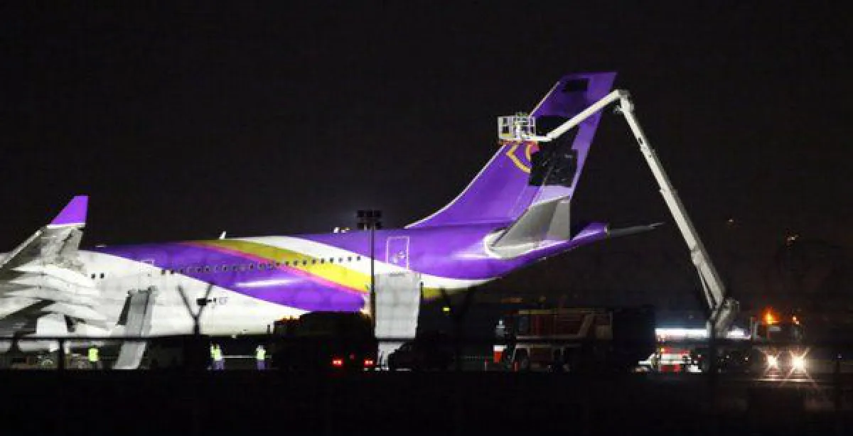 Suvarnabhumi accident: Flights delayed