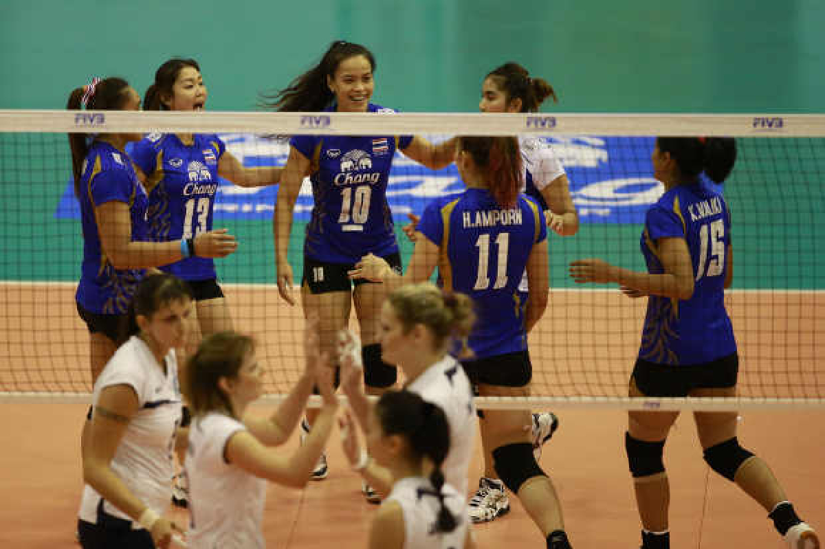 ลูกยางสาวไทยพ่ายคาซัค 3-1 เซต ลูกยางสาวไทยพ่ายคาซัค 3-1 เซต