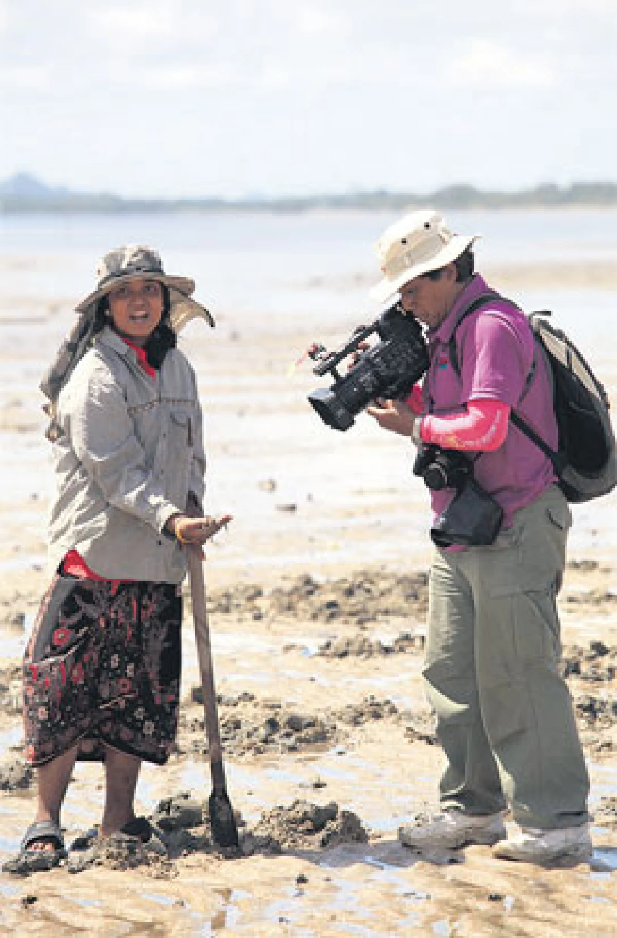 หอยรากที่เกาะกลาง