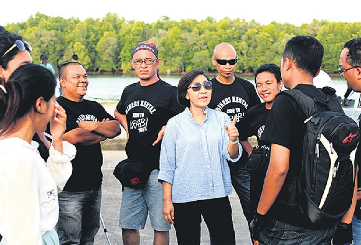 หอยรากที่เกาะกลาง