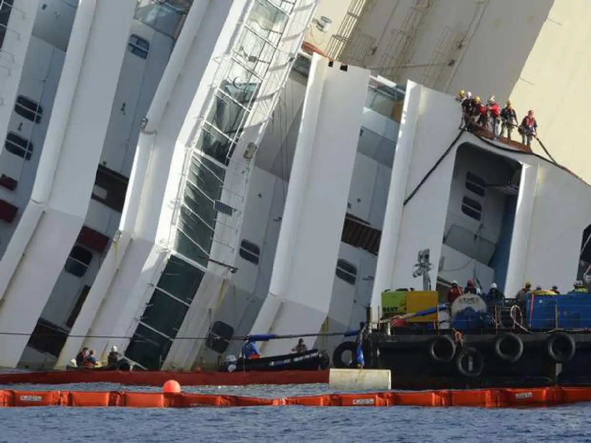 Perfect job: Costa Concordia is upright again