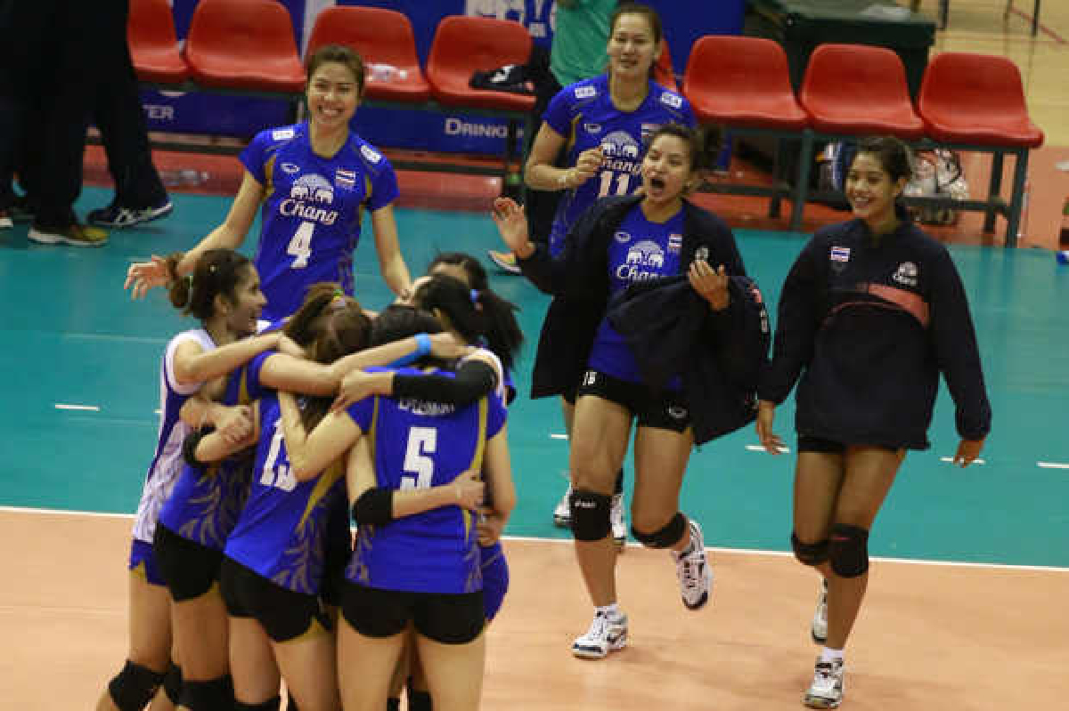 สาวไทยสุดยอดตบชนะญี่ปุ่น3เซตรวด สาวไทยสุดยอดตบชนะญี่ปุ่น3เซตรวด