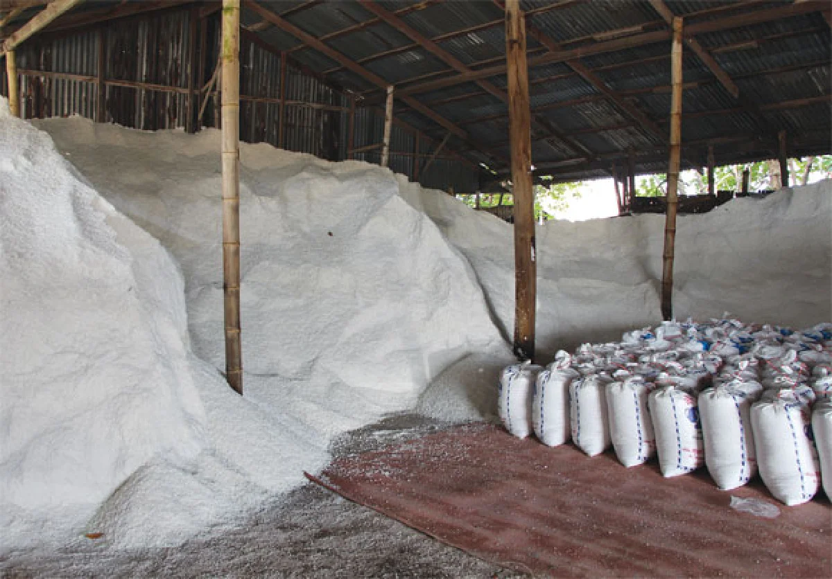 ขี้แดดนาเกลือขุมทองจากของเหลือใช้