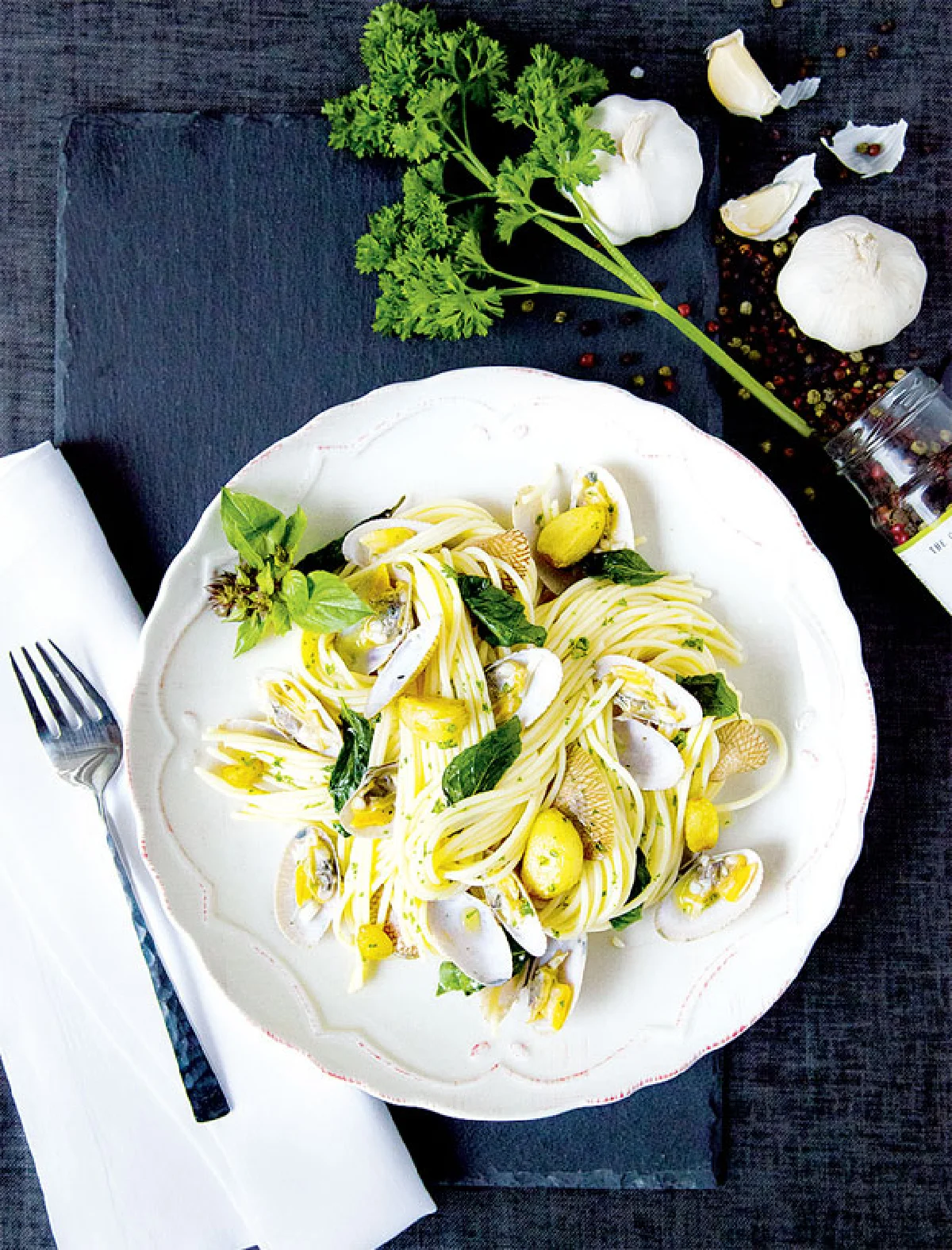 แอบดูหลังครัว Cookool สปาเก็ตตี้หอยลายสด สไตล์อิตาเลียน