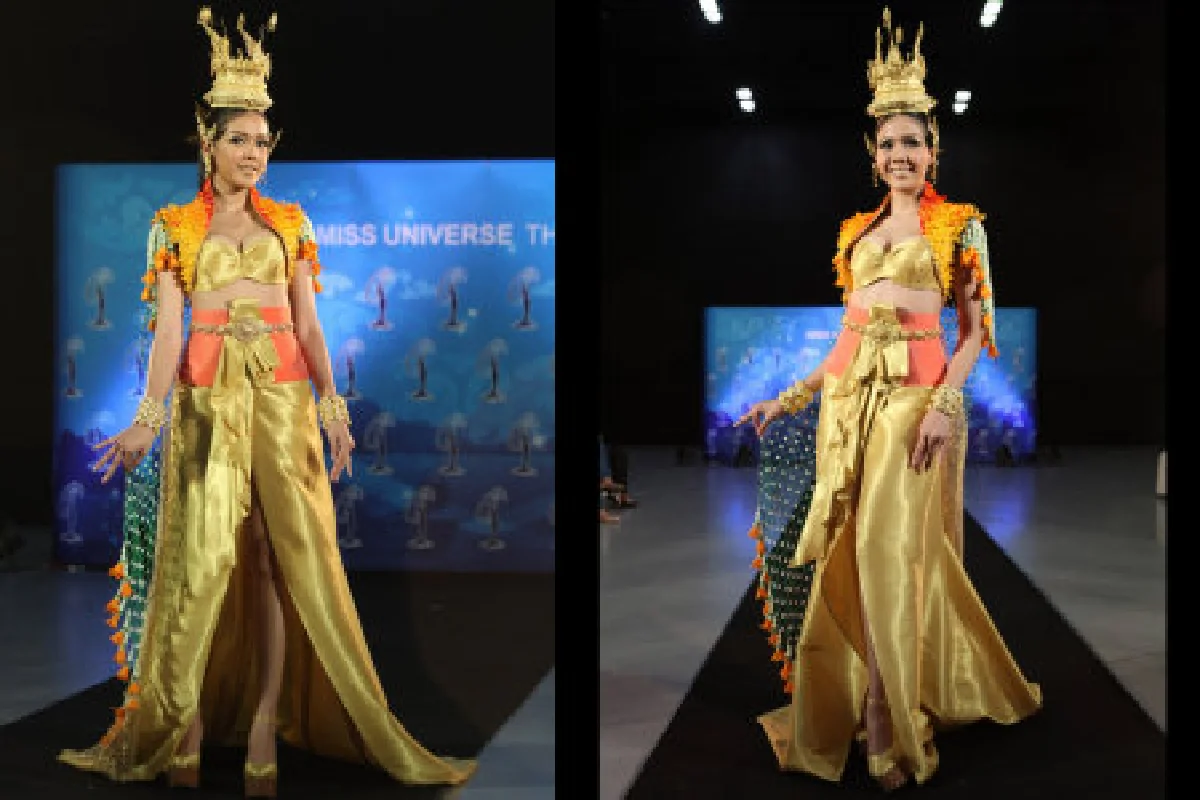 "นาฏยมาลี"ชุดประจำชาติบนเวทีมิสยูนิเวิร์ส