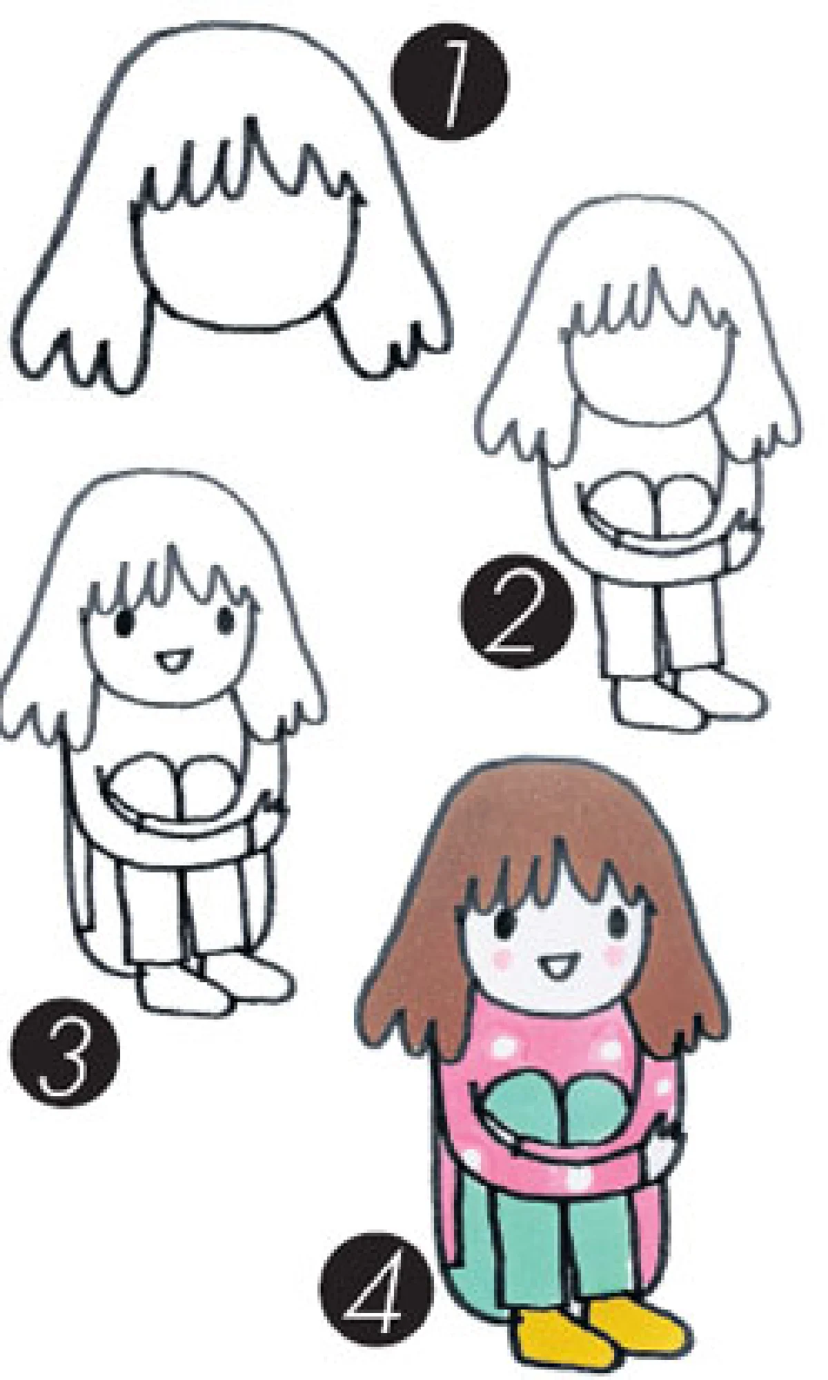 สอนวาดการ์ตูนในท่านั่ง