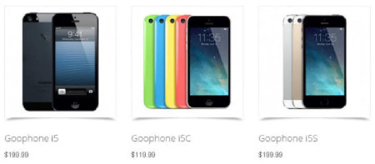 ทันควัน!Goophoneก็อป5S,5C เดี๊ยะ